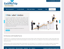 Tablet Screenshot of easemytrip.biz